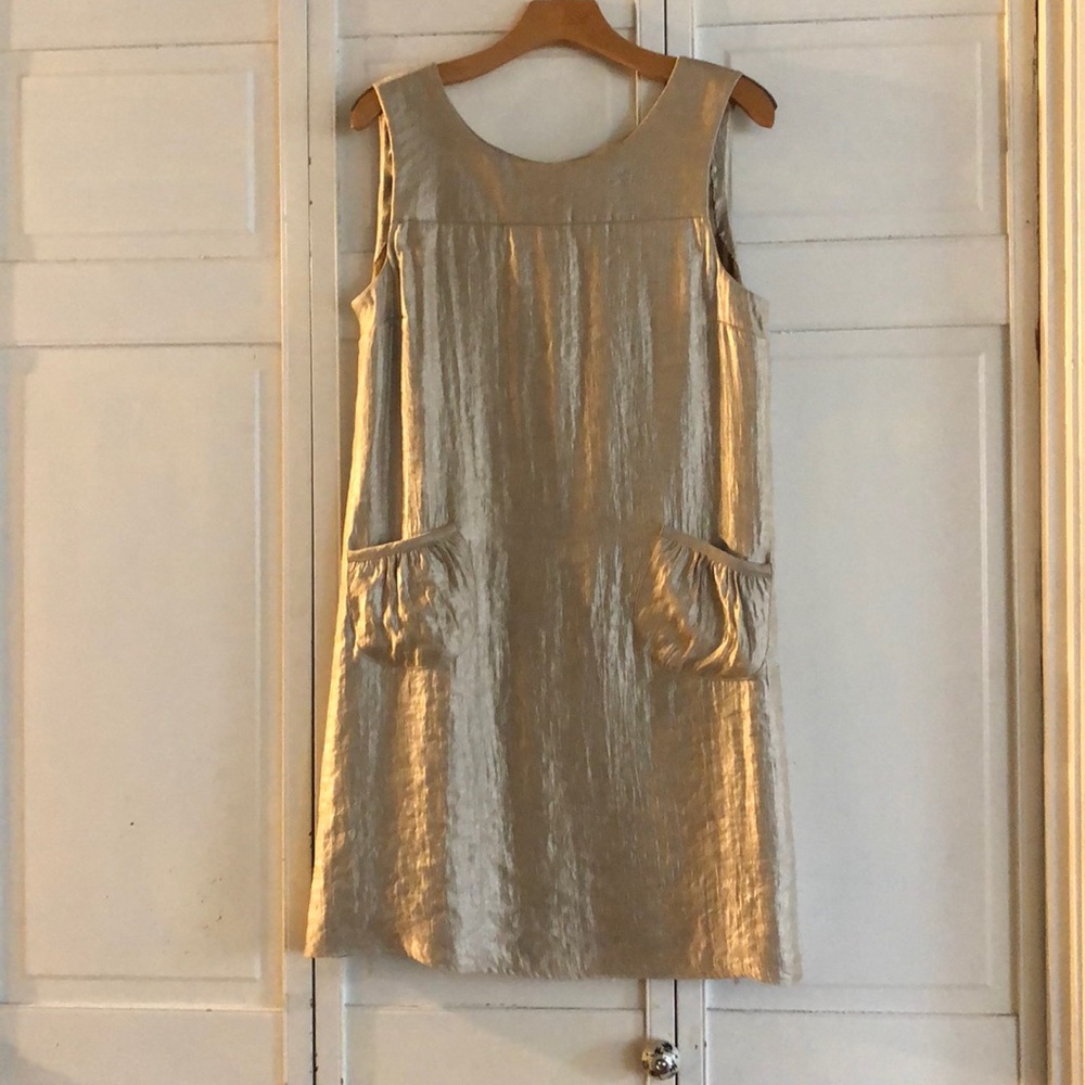 Gold dress by AGB dresses size 10